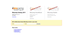 Desktop Screenshot of bizcamp.ie
